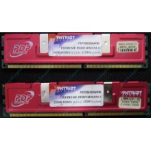 Память 512Mb (2x256Mb) DDR-1 533MHz Patriot PEP2563200+XBL (Раменское)
