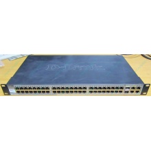 Коммутатор D-link DES-1210-52 48 port 100Mbit + 4 port 1Gbit + 2 port SFP металлический корпус (Раменское)