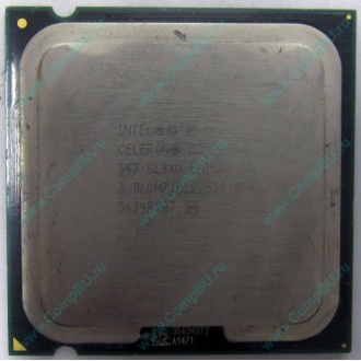 Процессор Intel Celeron D 347 (3.06GHz /512kb /533MHz) SL9XU s.775 (Раменское)
